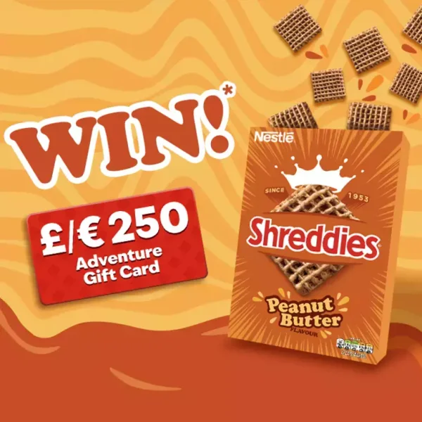 Win* a €250 Adventure Day Voucher