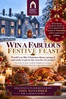 Win a Festive Christmas Day Feast for 6 People from Abbey Hotel Roscommon